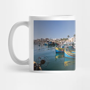 Marsaxlokk Fishing Village, Malta Mug